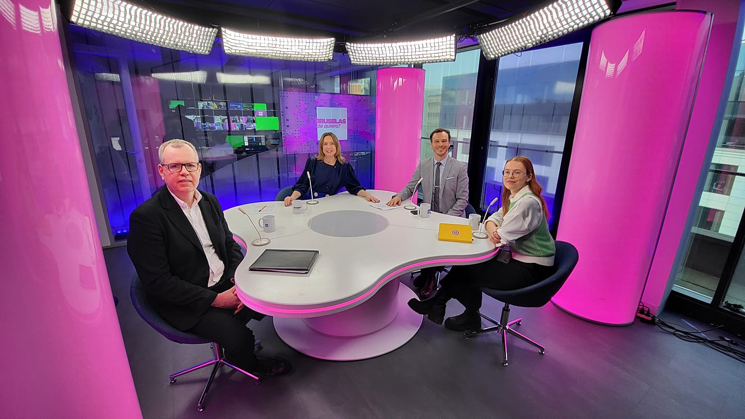 Méabh Mc Mahon with Ben Butters, Chloé Mikolajczak and Cory Bennet 