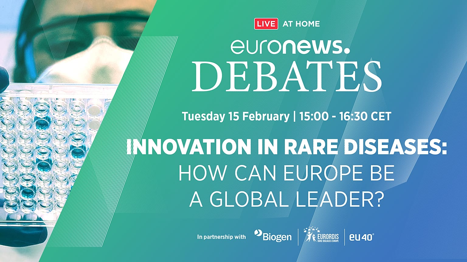 Euronews Debates - Innovation in rare diseases: How can Europe be a global leader?