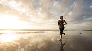 Claire McFarlane is running 16km of beach in every country in the world