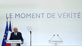 French Prime Minister François Bayrou unveils plans for next year's budget, Tuesday, July 15, 2025 in Paris