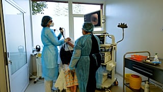 Bronchoscopy examination